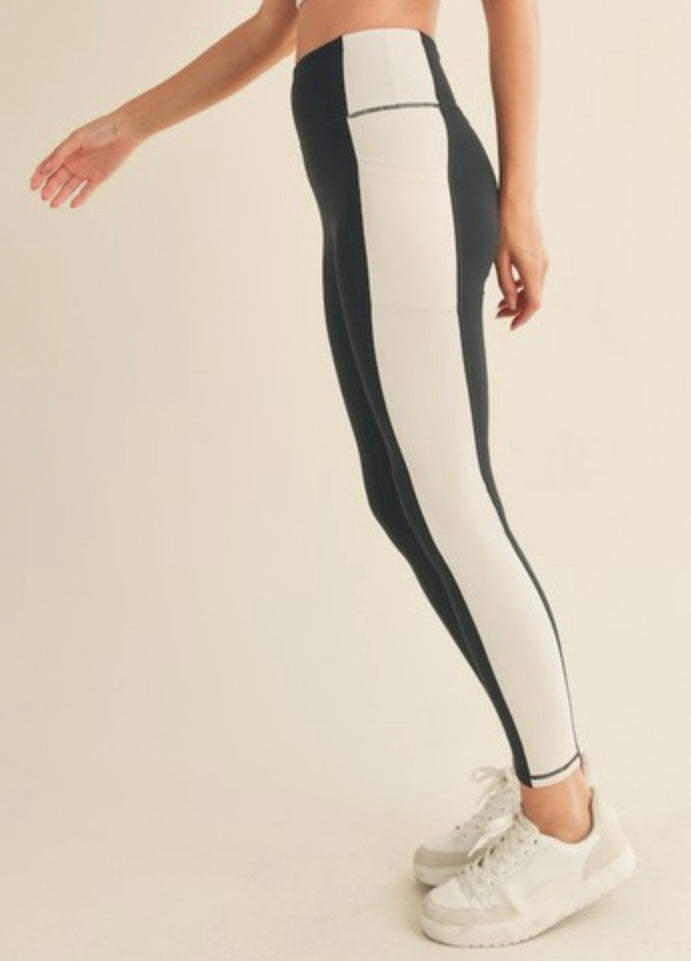 Bailey Two-Tone Leggings