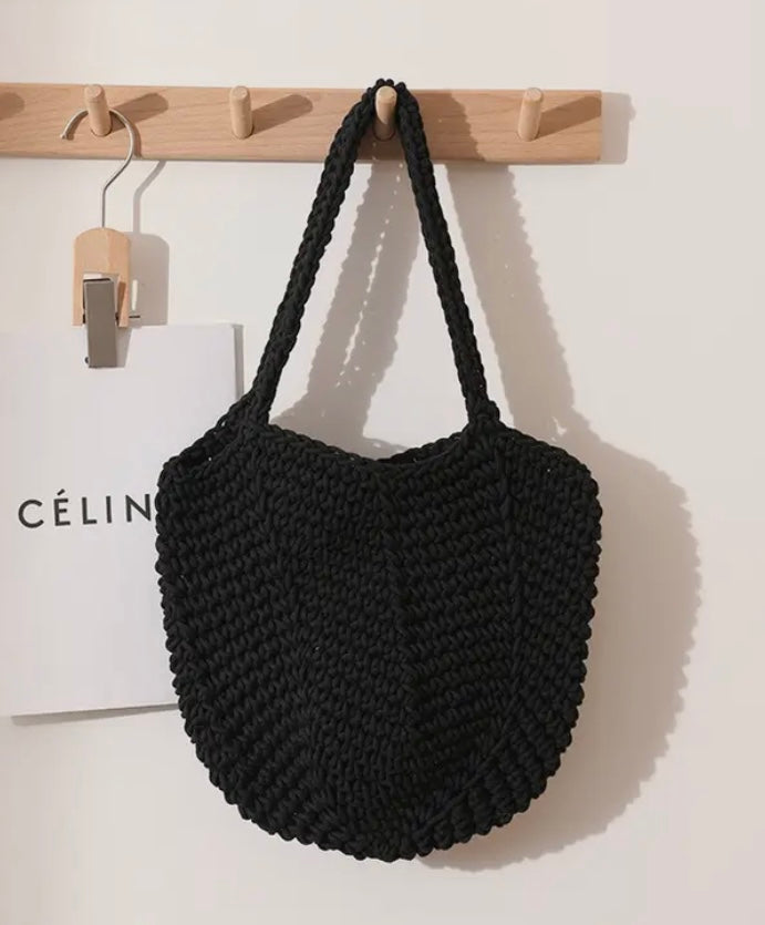 Kayla Woven Handbag