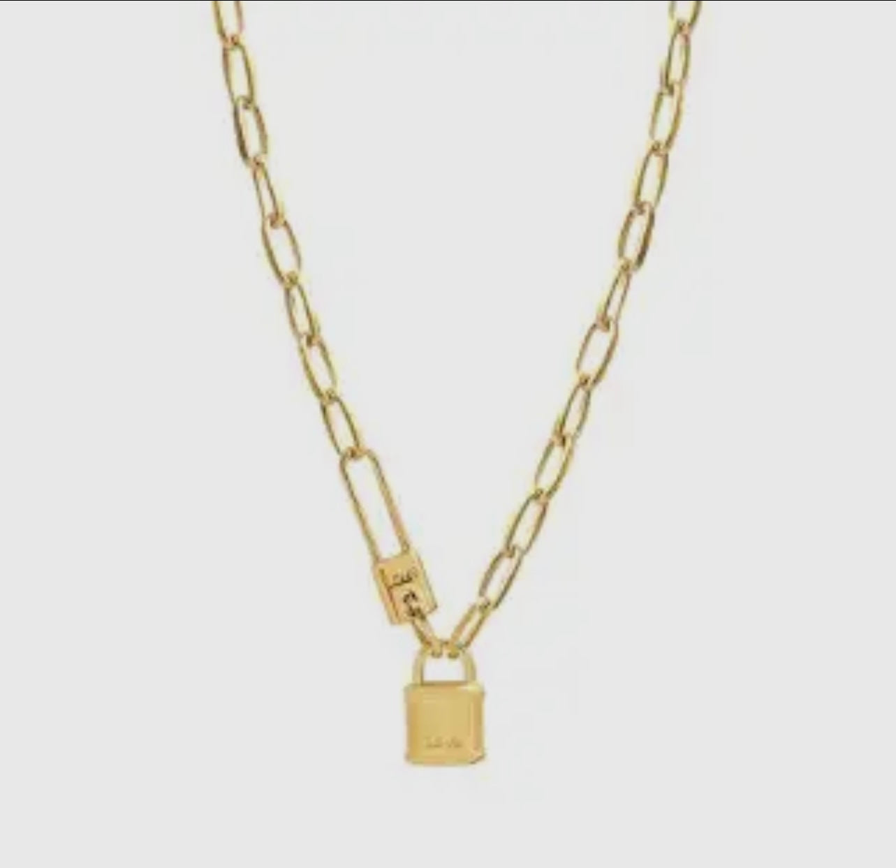 Lock of Love Necklace