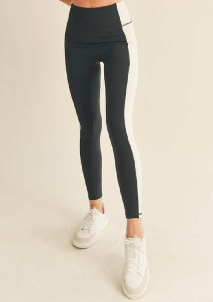 Bailey Two-Tone Leggings