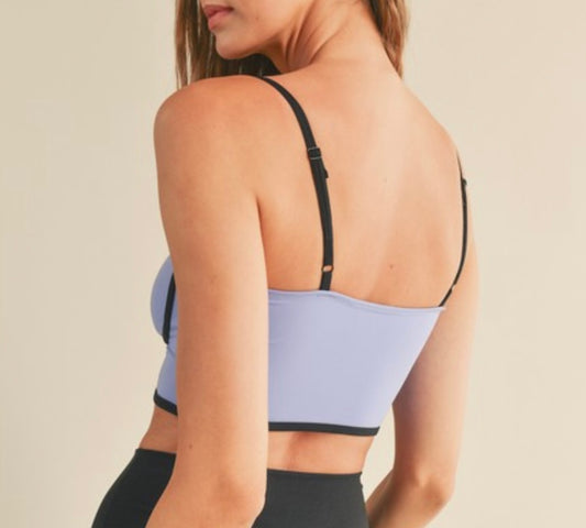 Lila Sports Top