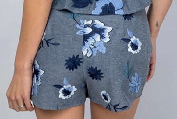 Priscilla Floral Shorts