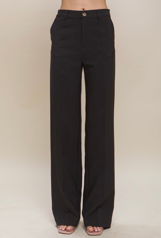 Formal Straight Leg Pants