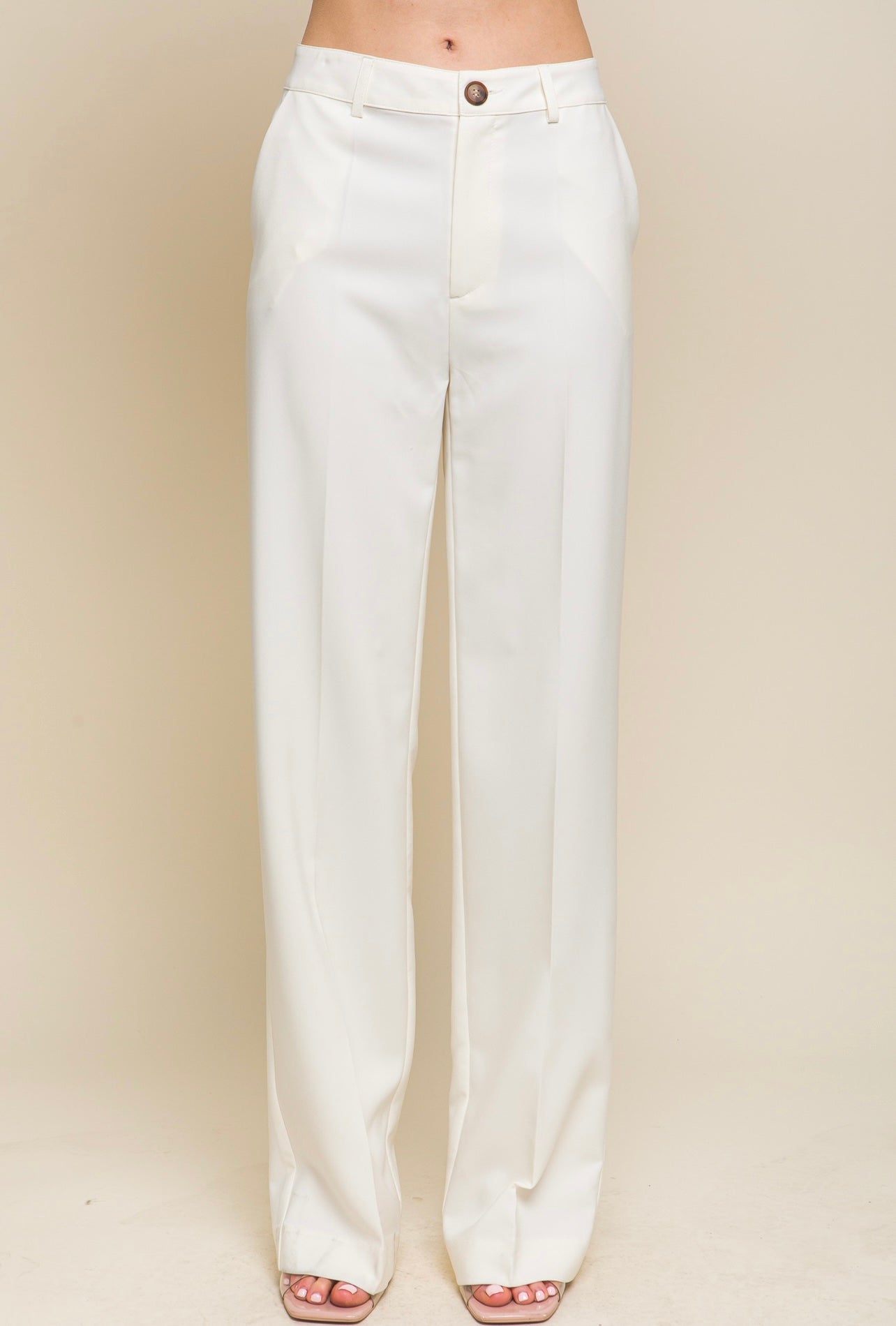 Formal Straight Leg Pants