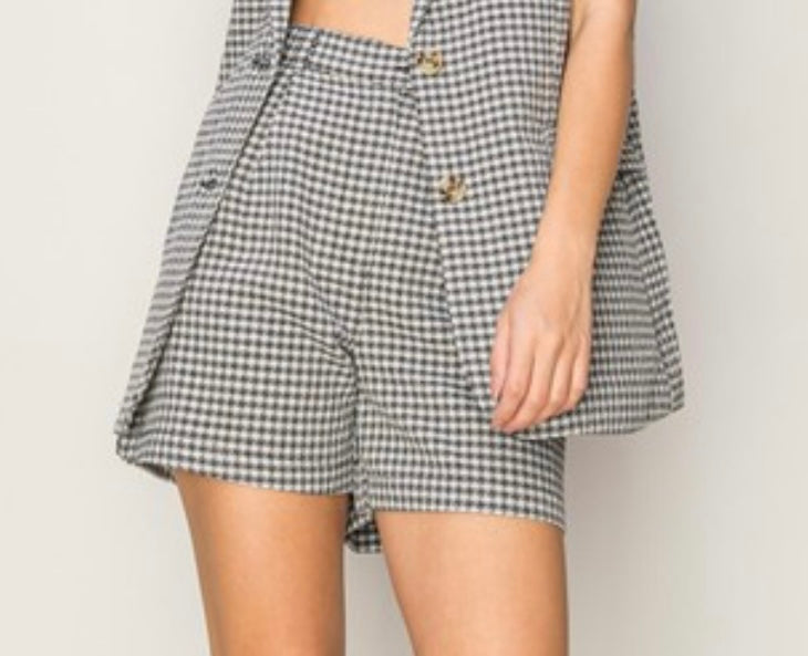 Juliet Plaid Shorts